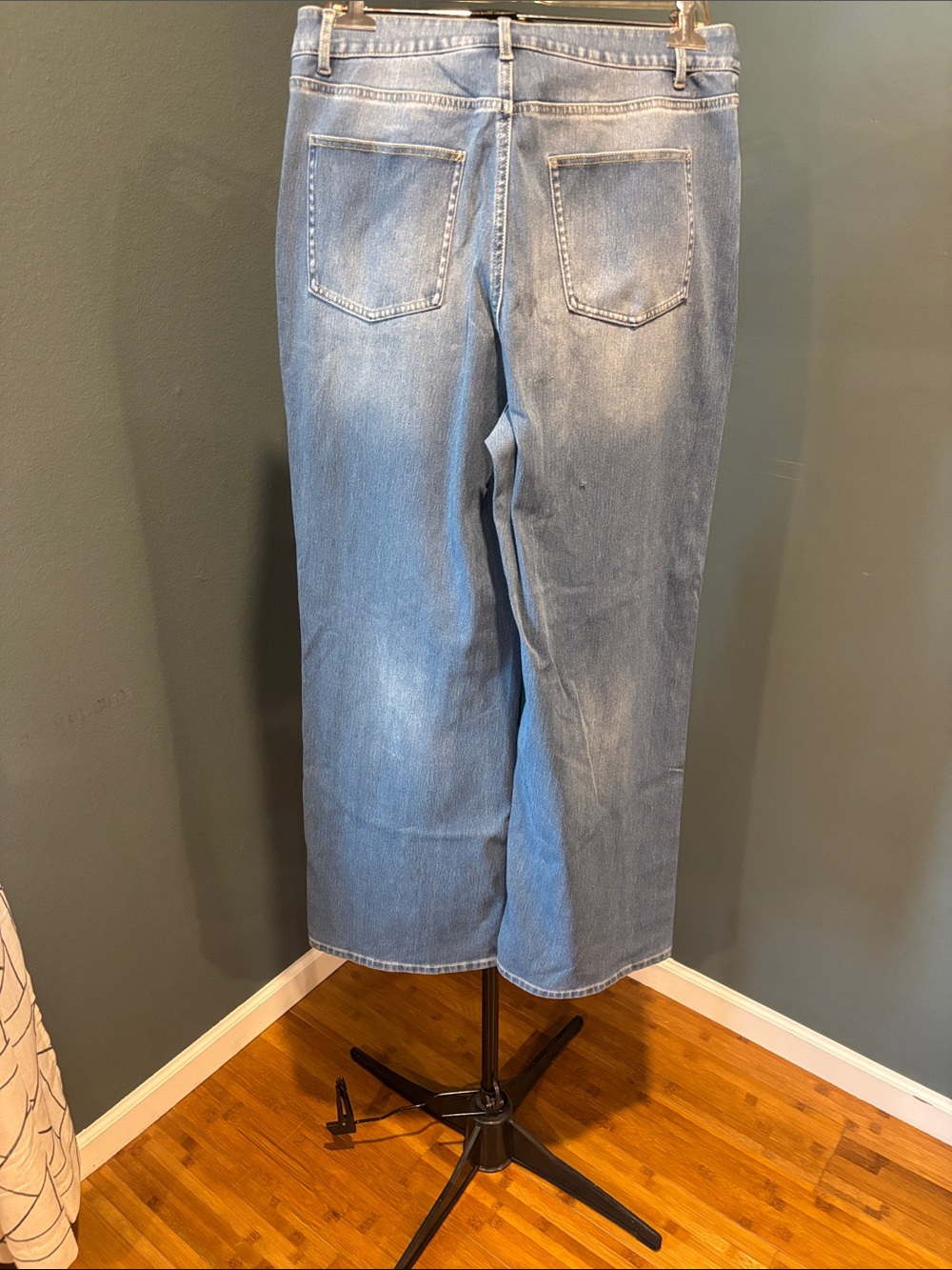 HALARA Light Blue Straight-Leg Jeans - Picture 2 of 5